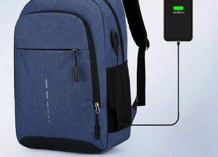 Mens BackPack LargeCapacity Simple Fashion Travel Female Student ComputerBag