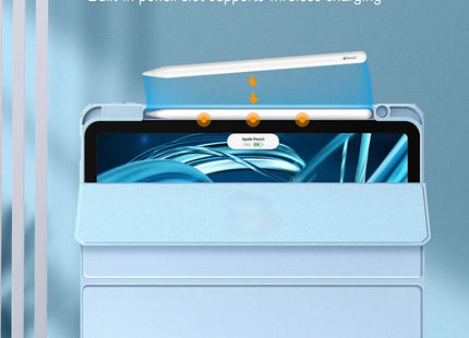 For iPad Case 10.2 9th 8th 7th 10 10th Generation Pro 11 13 2024 12.9 2022 Cover Pencil Holder Funda For iPad Air 5 4 10.9 Cases