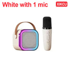 White with 1 mic