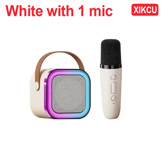 XIKCU K12 Bluetooth Karaoke Machine Portable 5.3 PA Speak...