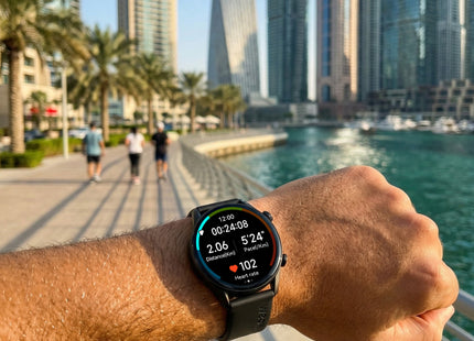 Weofly Spirit 2 Smart Watch for Men & Women, 1.39″ HD Display, Fitness & Heart Rate Tracker, IP68 Waterproof, 100+ Sports Modes, Long Battery Life, Compatible with Android & iOS (1 Year Warranty)